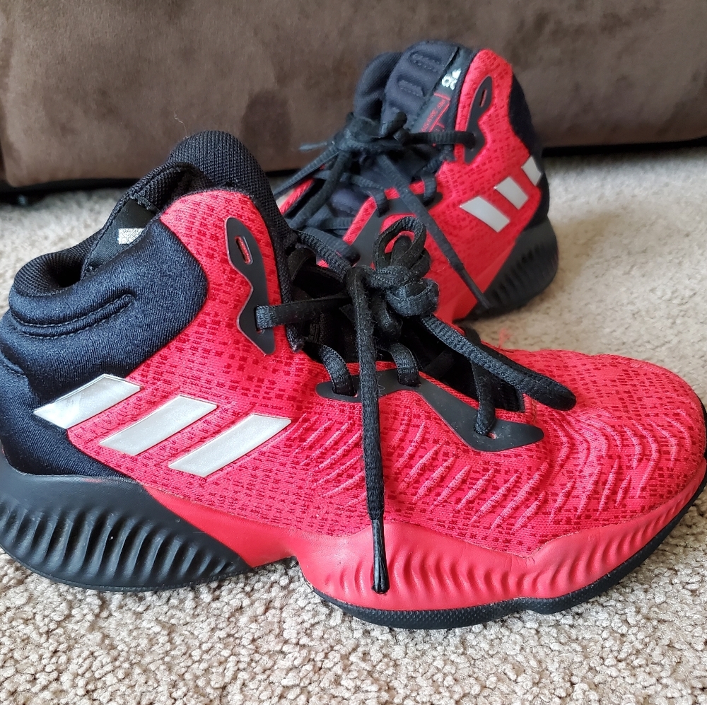 Boys Adidas basketball shoes